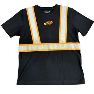 Dumbgood x Nerf Black Reflective Vest T-shirt Men Medium